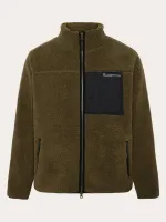 Knowledge Cotton Apparel Men's Teddy Fleece Zip Sweat Knowledge Cotton Apparel Men's Teddy Fleece Zip Sweat
