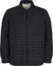 Knowledge Cotton Apparel Men's Teddy Lining Checked Overshirt, Trekking green