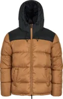 Knowledge Cotton Apparel Men's Thermore™Puffer Color Blocked Jacket