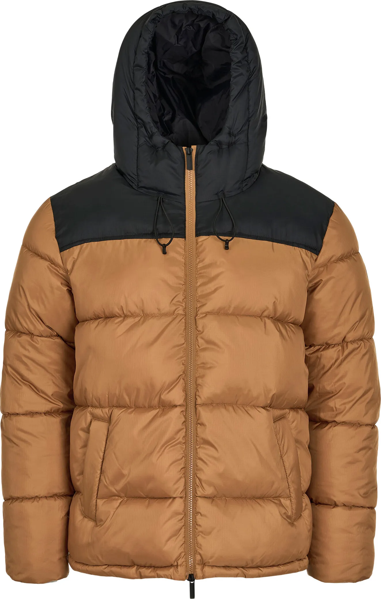 Knowledge Cotton Apparel Men's Thermore™Puffer Color Blocked Jacket