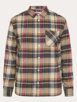 Knowledge Cotton Apparel Regular Light Flannel Checkered Shirt Knowledge Cotton Apparel Regular Light Flannel Checkered Shirt