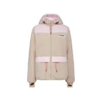 Knowledge Cotton Apparel Teddy Colorblock Jacket - Grs/Vegan Knowledge Cotton Apparel Teddy Colorblock Jacket - Grs/Vegan