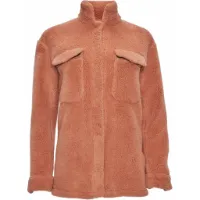 Knowledge Cotton Apparel Women's Betony Teddy Overshirt