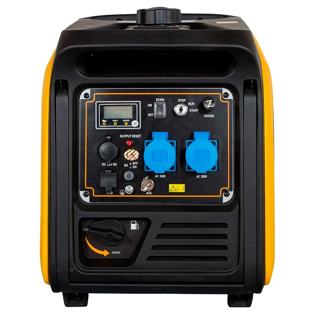 Kompak Kgg39ei 3900w Inverter Electric Generator, Black / yellow, One Size Kompak Kgg39ei 3900w Inverter Electric Generator, Black / yellow, One Size