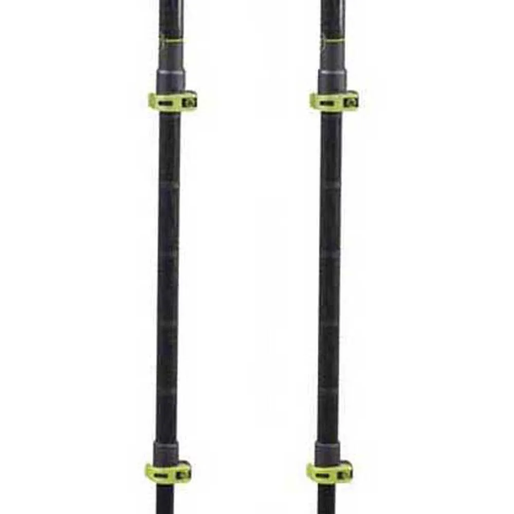 Komperdell Carbon Composite .c3 Spaserstokker, Black / green, 105-140cm Komperdell Carbon Composite .c3 Spaserstokker, Black / green, 105-140cm