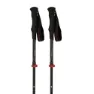 Komperdell Carbon Fxp.4 Trail Ultralight Vario Compact Spaserstokker, Black / red, 105-125cm