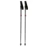 Komperdell Carbon Fxp.4 Trail Ultralight Vario Compact Spaserstokker, Black / red, 105-125cm
