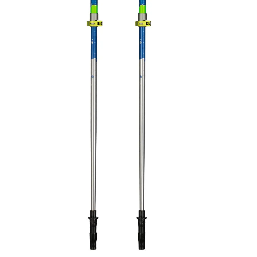 Komperdell Peak Hunter Powerlock Junior Staver, Grey / green / blue, 90-125cm Komperdell Peak Hunter Powerlock Junior Staver, Grey / green / blue, 90-125cm