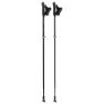 Komperdell Poniente Carbon Vario Spaserstokker, Black, 105-125cm