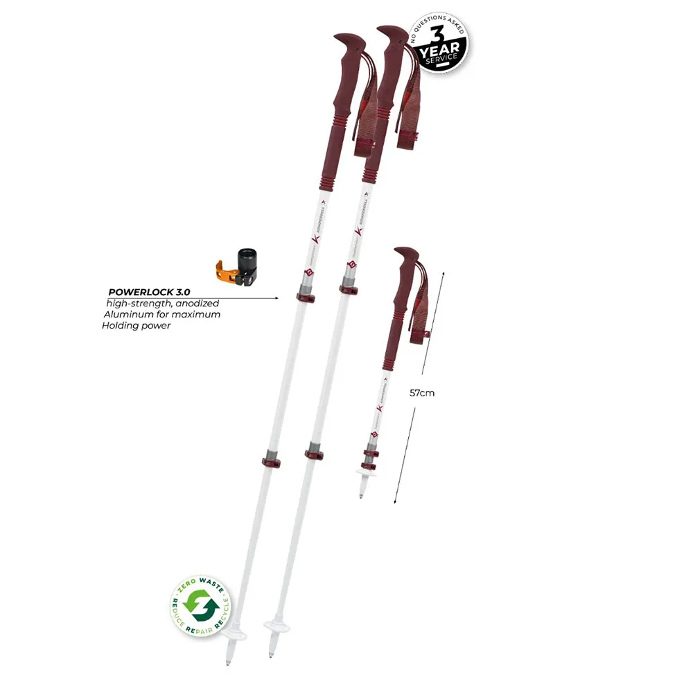 Komperdell Tramontana-kvinne Staver, 90-120cm Komperdell Tramontana-kvinne Staver, 90-120cm