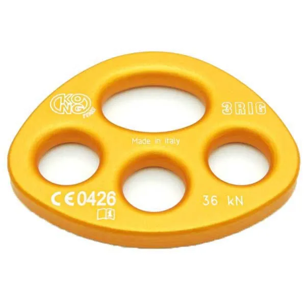 Kong 3rig Nedfiringsbrems, Orange, One Size