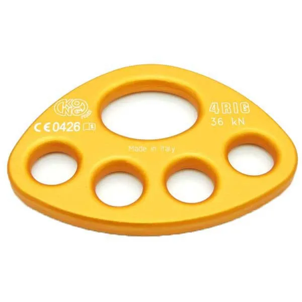 Kong 4rig Nedfiringsbrems, Orange, One Size