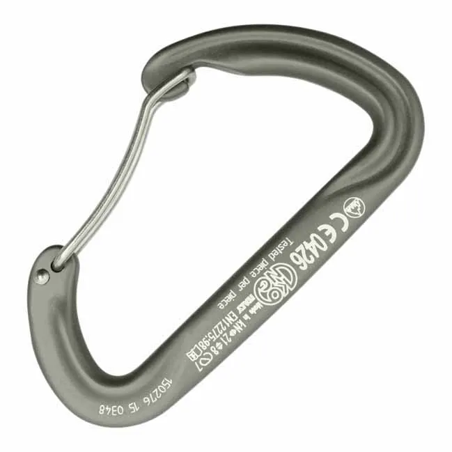 Kong Argon Wire Quickdraw, Grey / cyan, One Size