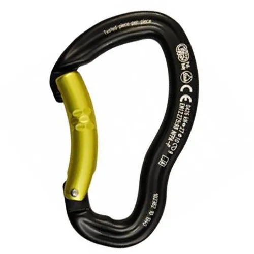 Kong Ergo Dyneema Quickdraw, Black / yellow, One Size