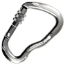 Kong Ferrata Twist Lock Polert Karabinkrok, Polish, One Size