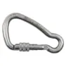 Kong Harness Kl Skrukarabin, Silver, 120mm