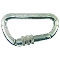 Kong Rustfritt Stål D-formet Skrukobling 100 Mm