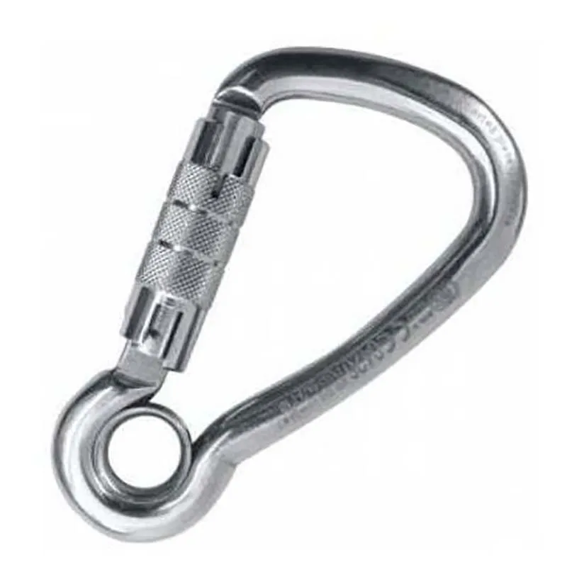 Kong Vridbar Karabinkrok Med øye 120 Mm, Silver, One Size Kong Vridbar Karabinkrok Med øye 120 Mm, Silver, One Size