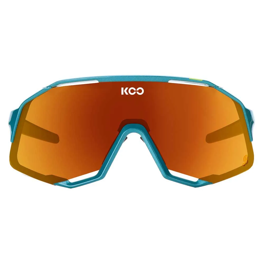 KOO Demos Bora Solbriller, Green, Red Mirror/CAT2