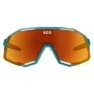 KOO Demos Bora Solbriller, Green, Red Mirror/CAT2