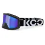 KOO Edge Mirror Briller, Black, Blue Mirror/CAT3