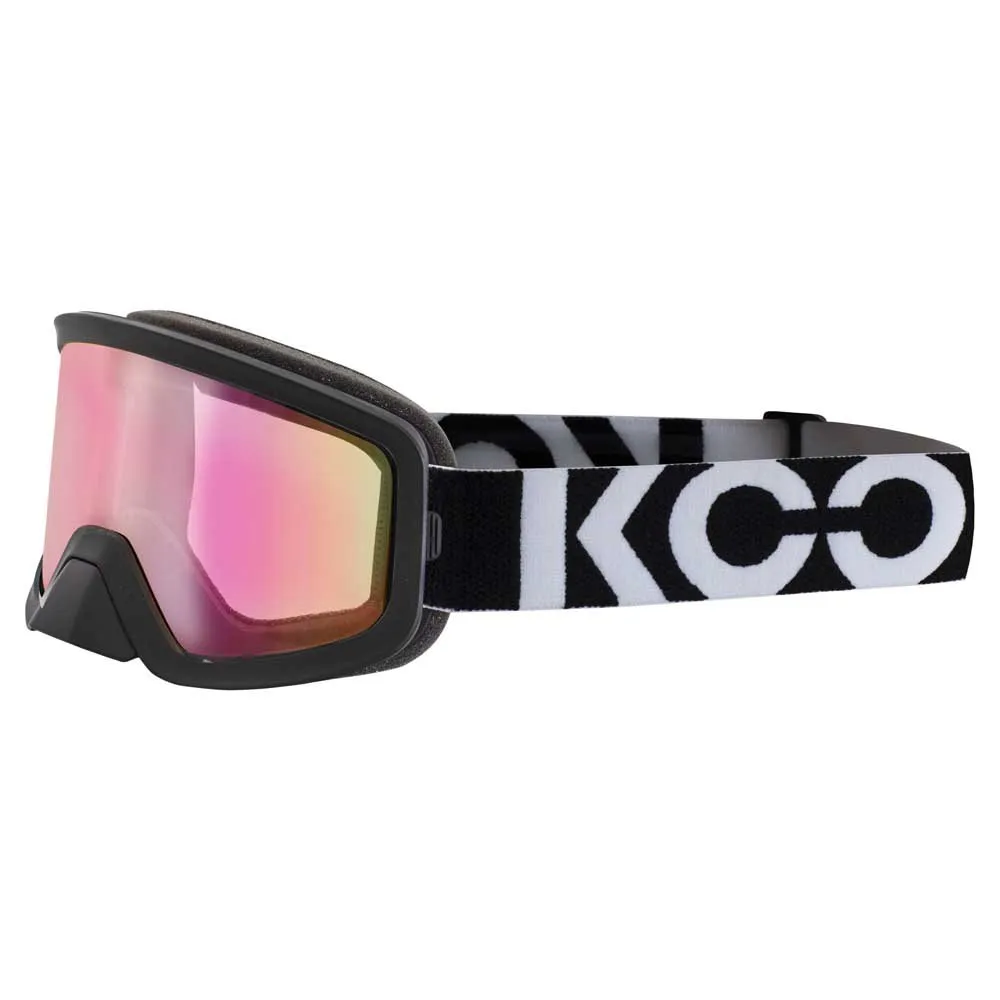 KOO Edge Solbriller, Black, Pink Mirror Lens/CAT1 KOO Edge Solbriller, Black, Pink Mirror Lens/CAT1