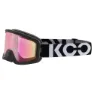 KOO Edge Solbriller, Black, Pink Mirror Lens/CAT1