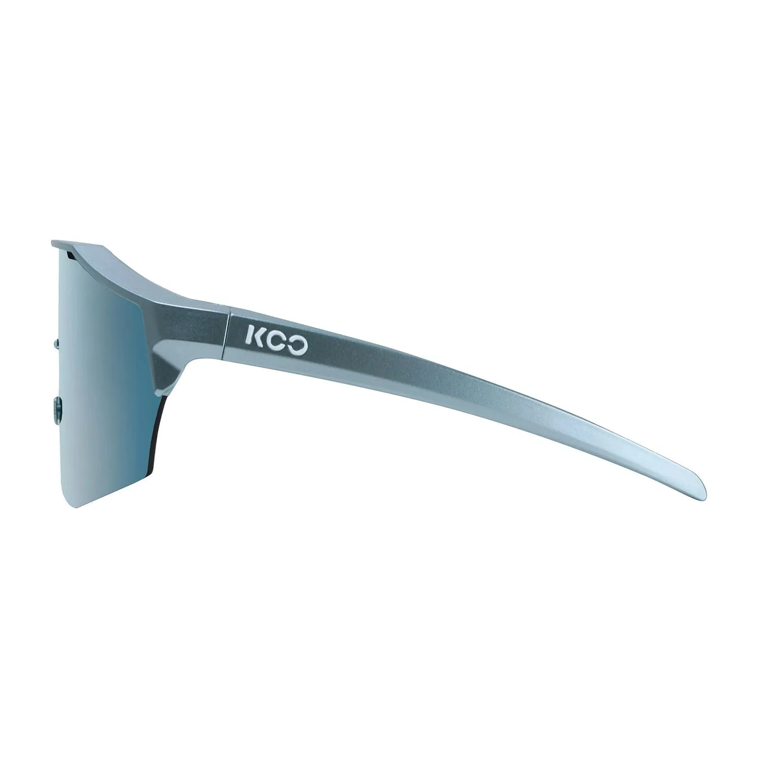 KOO Eyewear Alibi Galaxy Super Blue Mirror, Metallic light blue