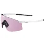 KOO Foto Kromatiske Solbriller, White matt, Photochromic Pink Mirror/CAT1-3