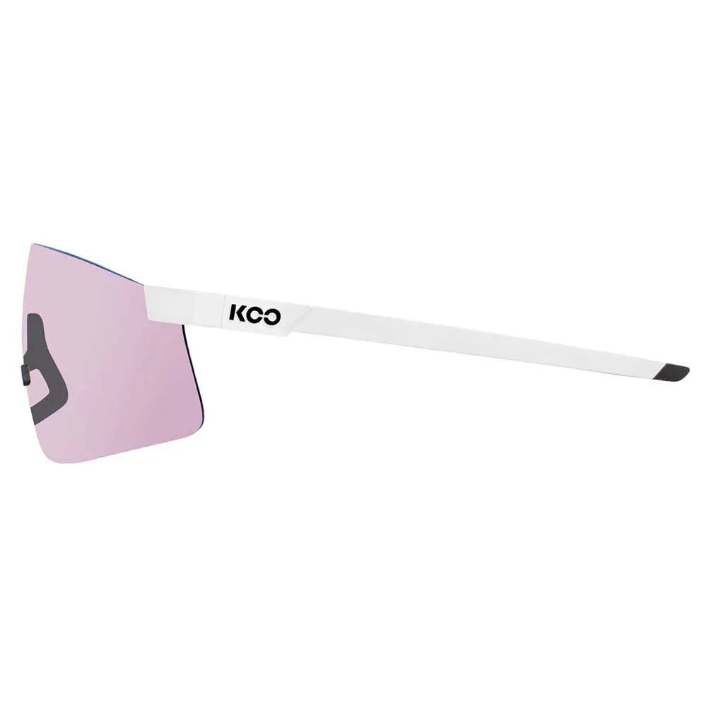 KOO Foto Kromatiske Solbriller, White matt, Photochromic Pink Mirror/CAT1-3 KOO Foto Kromatiske Solbriller, White matt, Photochromic Pink Mirror/CAT1-3