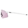 KOO Foto Kromatiske Solbriller, White matt, Photochromic Pink Mirror/CAT1-3