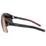 KOO Strade Bianche Solbriller, Hype black, Siena Red Mirror/CAT2