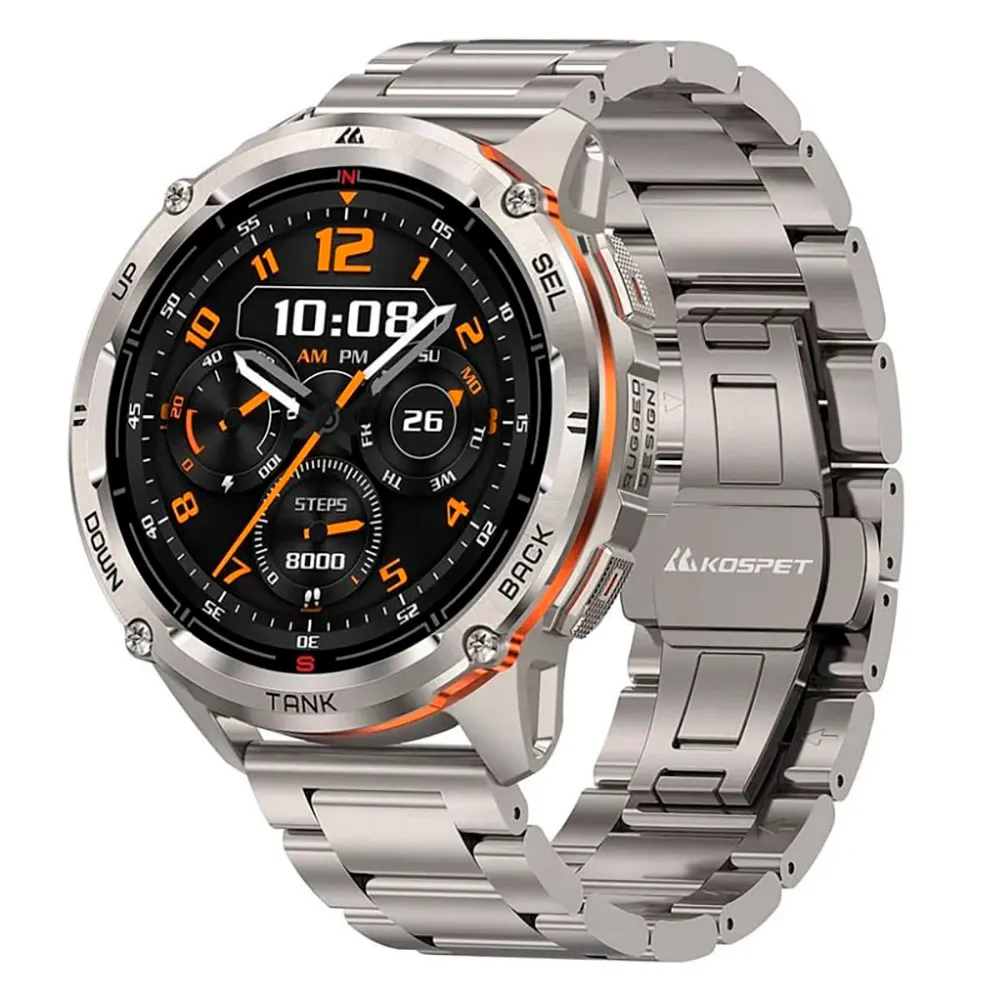 Kospet Tank T3 Ultra 2 Special Smartklokke, Silver