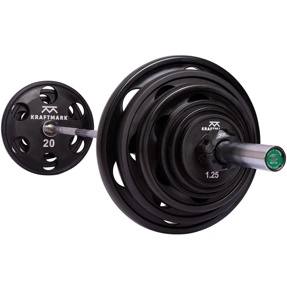 Kraftmark Stor Pakke – 127,5 kg, Vektstangsett PU