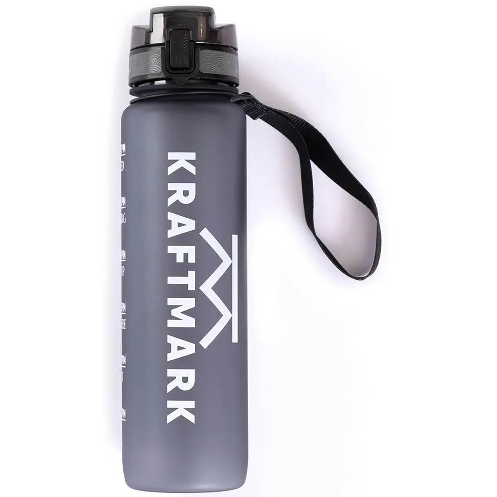 Kraftmark Vannflaske Refill BPA-fri (900 ml), Shakers