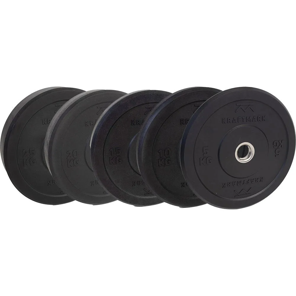 Kraftmark Vektsett 50 mm - Bumper Hi Temp 2.0 - 150 kg, Vektpakke bumper