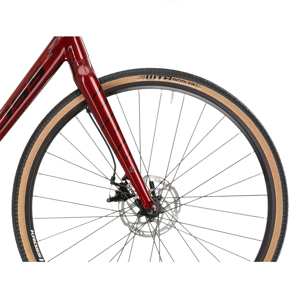 Kross Esker 2.0 Advent X 2023 Grussykkel, Ruby / black, Gravel sykkel Kross Esker 2.0 Advent X 2023 Grussykkel, Ruby / black, Gravel sykkel