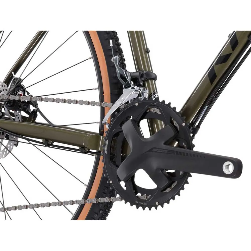 Kross Esker 4.0 700 Grx Rx400 2024 Grussykkel, Green, Gravel sykkel Kross Esker 4.0 700 Grx Rx400 2024 Grussykkel, Green, Gravel sykkel