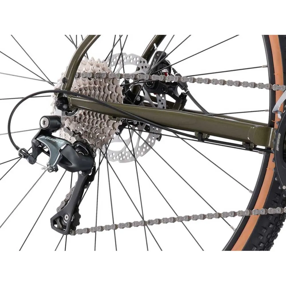 Kross Esker 4.0 700 Grx Rx400 2024 Grussykkel, Green, Gravel sykkel Kross Esker 4.0 700 Grx Rx400 2024 Grussykkel, Green, Gravel sykkel