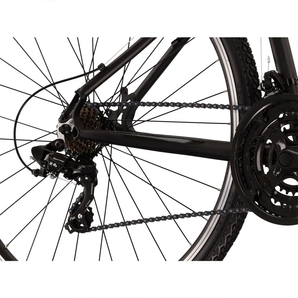 Kross Evado 1.0 28´´ Sykkel, Black / graphite, L, Hybridsykkel