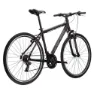 Kross Evado 1.0 700 Tourney Ty300 2023 Sykkel, Black, M, Hybridsykkel