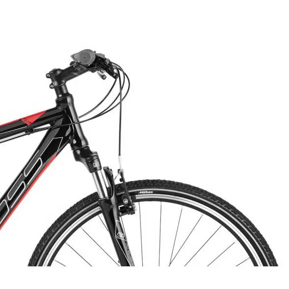 Kross Evado 3.0 28´´ Sykkel, Black / red, M, Hybridsykkel Kross Evado 3.0 28´´ Sykkel, Black / red, M, Hybridsykkel