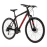 Black / red matt