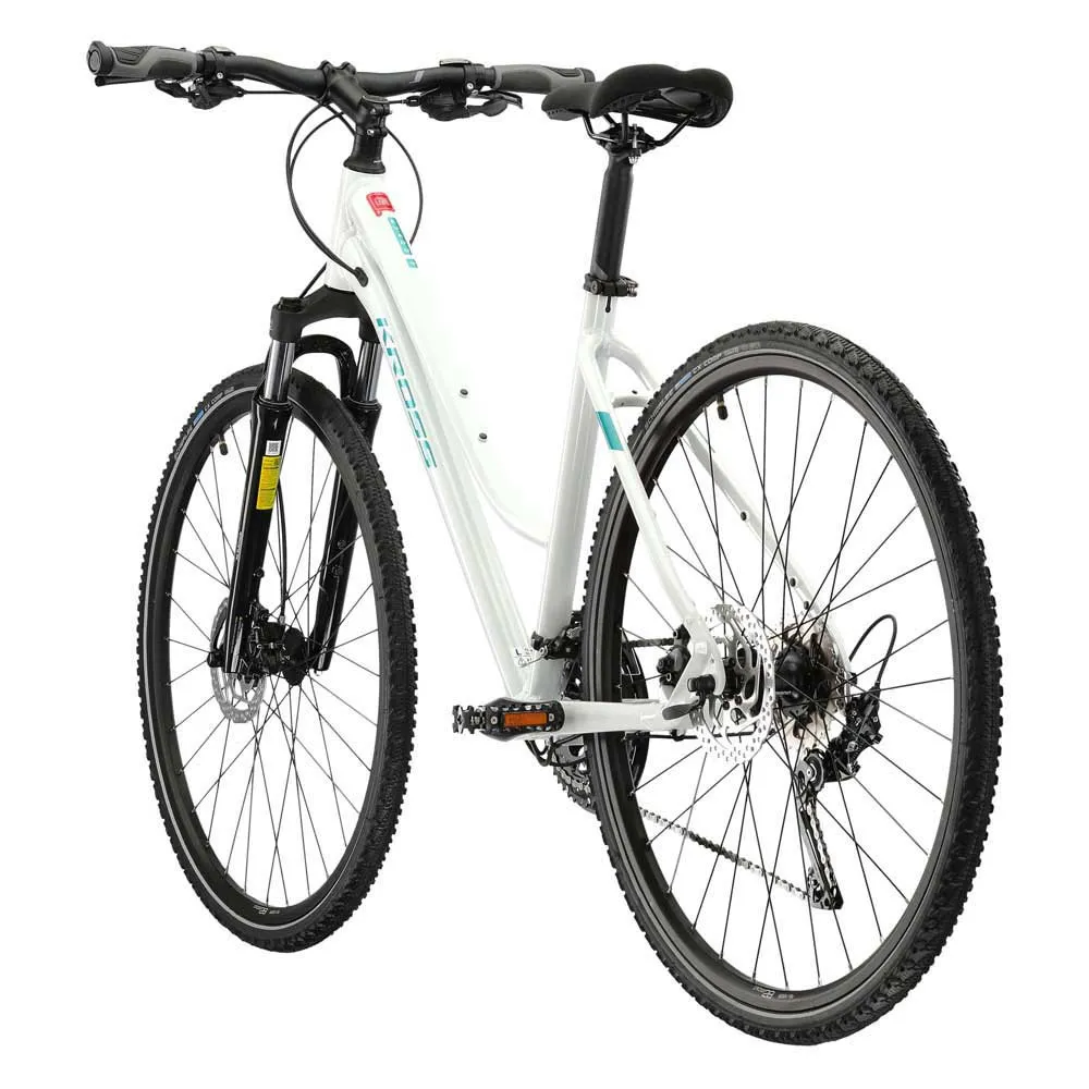 Kross Evado 7.0 700 Cues Rd U6020 Lady 2024 Sykkel, White, L, Hybridsykkel