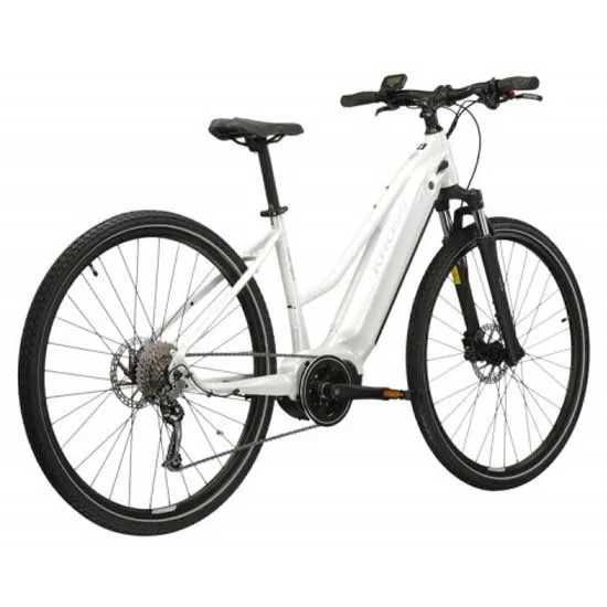 Kross Evado Hybrid 3.0 28´´ Deore M592 Lady 2023 E-sykkel, Pearl, M, 882Wh, Elsykkel Kross Evado Hybrid 3.0 28´´ Deore M592 Lady 2023 E-sykkel, Pearl, M, 882Wh, Elsykkel