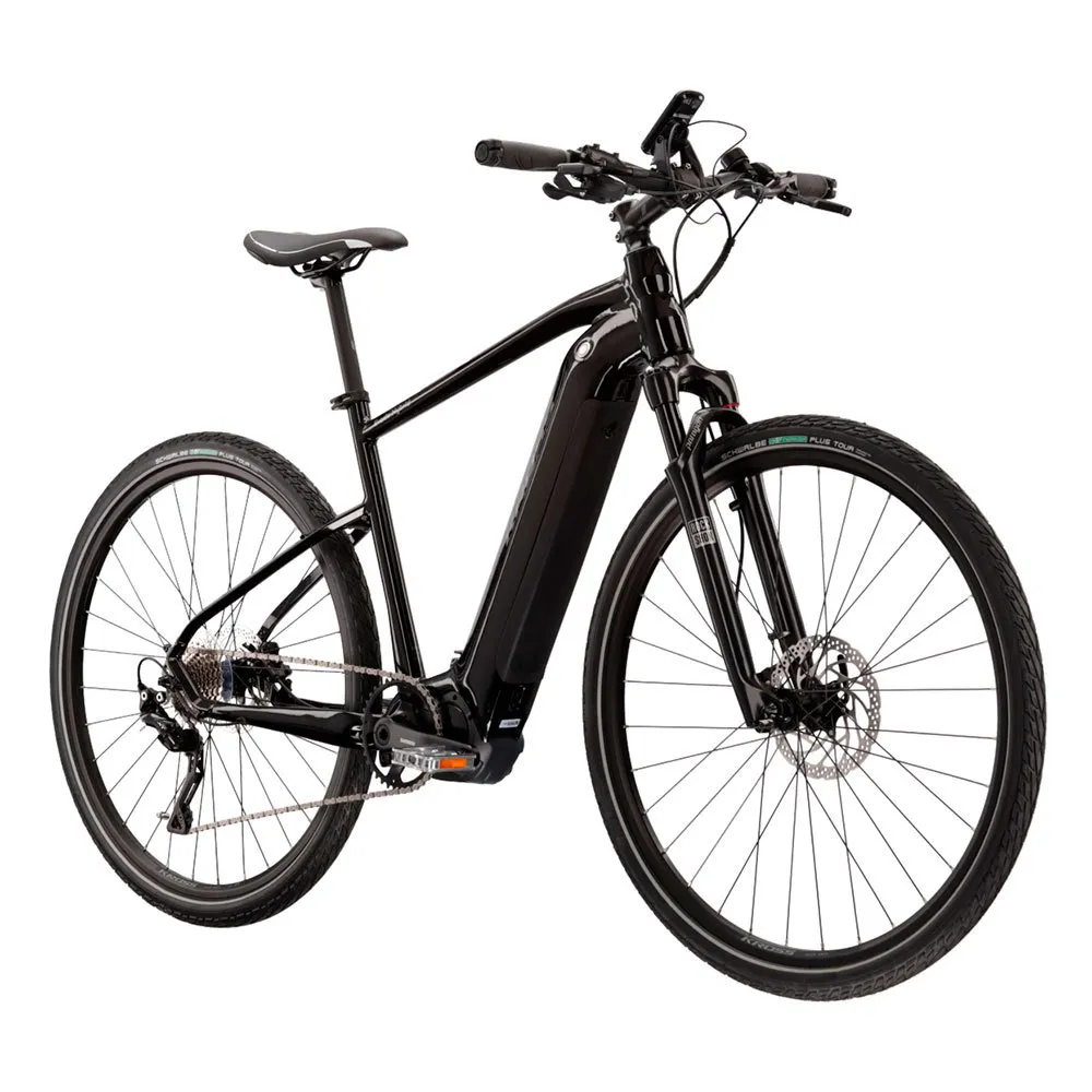 Kross Evado Hybrid 6.0 Elektrisk Sykkel, Black, L, 630Wh, Elsykkel Kross Evado Hybrid 6.0 Elektrisk Sykkel, Black, L, 630Wh, Elsykkel