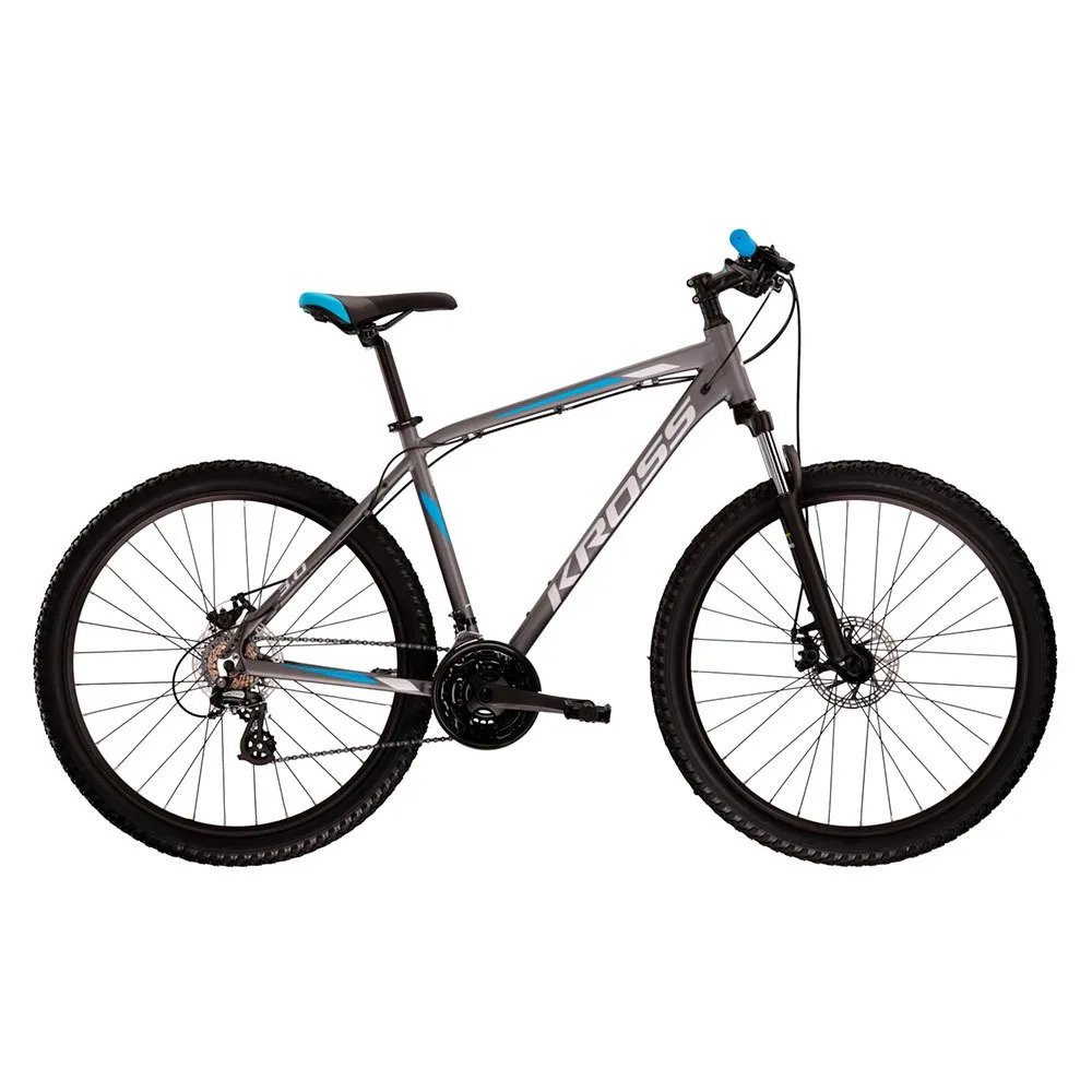 Kross Hexagon 3.0 26´´ Terrengsykkel, Graphite / blue matt, XS Kross Hexagon 3.0 26´´ Terrengsykkel, Graphite / blue matt, XS