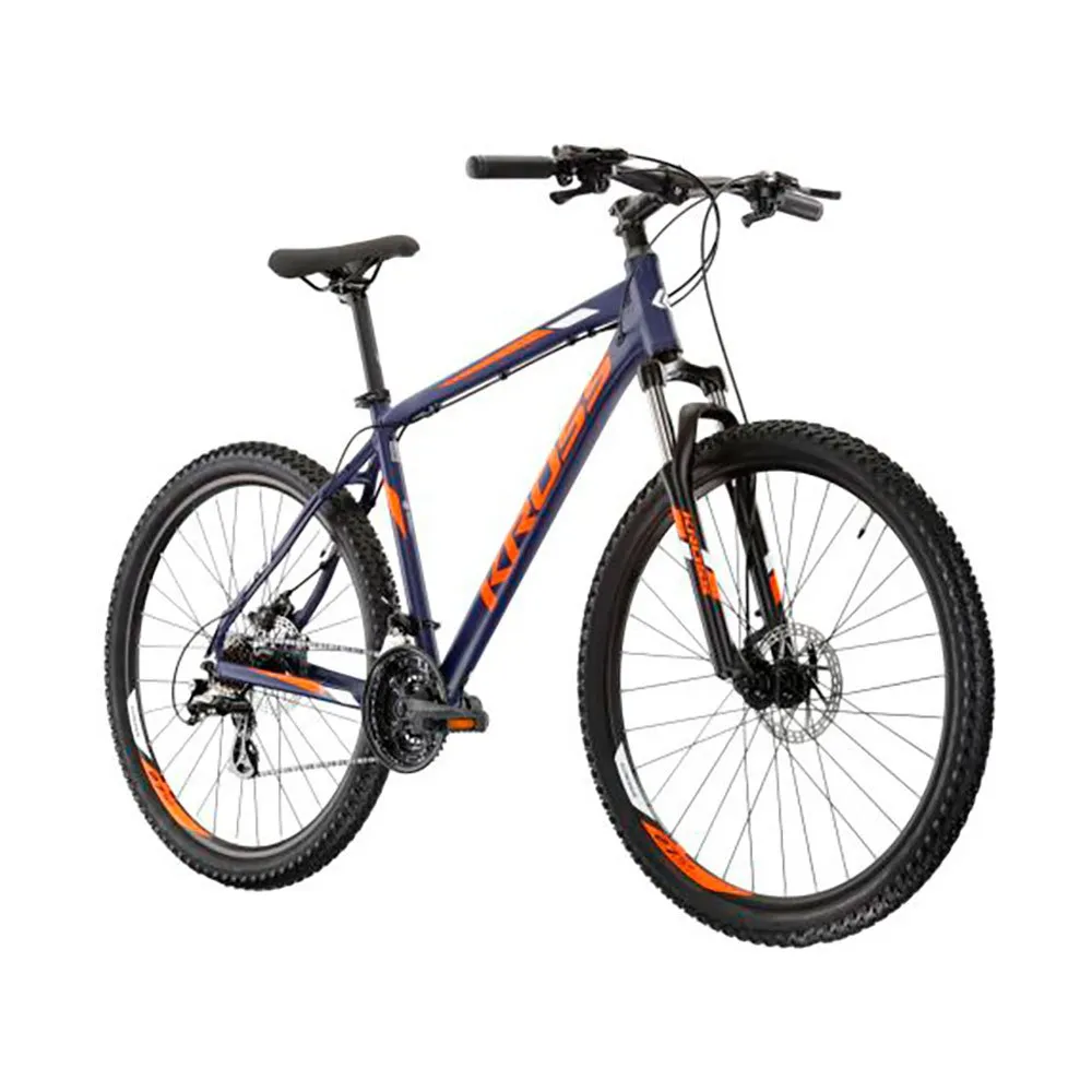 Kross Hexagon 3.0 27.5´´ 2022 Terrengsykkel, Navy blue / orange / white, M Kross Hexagon 3.0 27.5´´ 2022 Terrengsykkel, Navy blue / orange / white, M