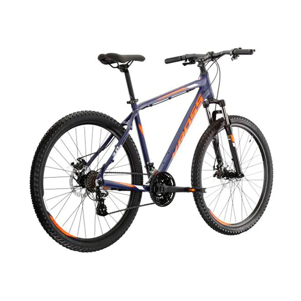 Kross Hexagon 3.0 27.5´´ 2022 Terrengsykkel, Navy blue / orange / white, M Kross Hexagon 3.0 27.5´´ 2022 Terrengsykkel, Navy blue / orange / white, M