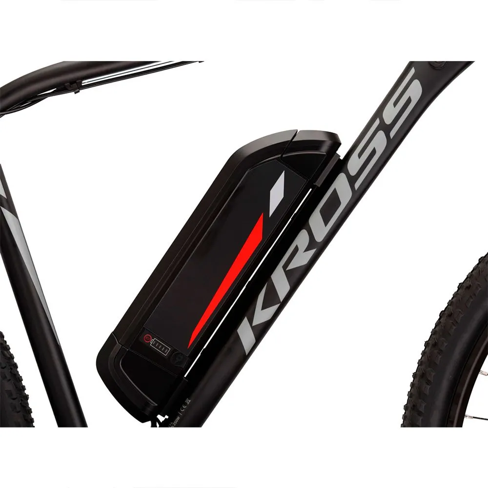 Kross Hexagon Boost 1.0 29´´ Elektrisk Terrengsykkel, Matt black, S, 522Wh, Elsykkel